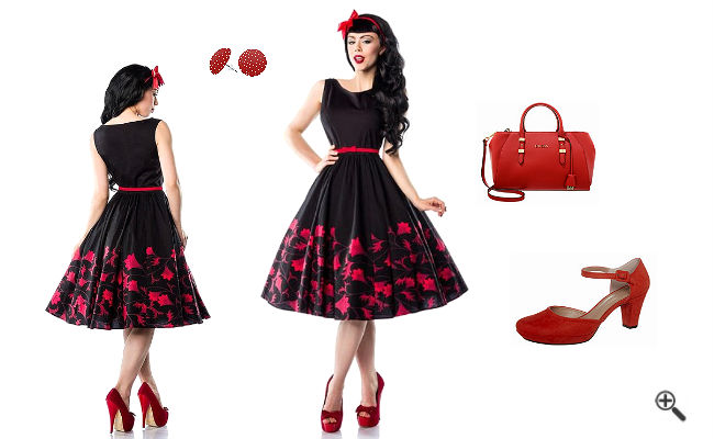 Rockabilly Pin Up Kleider günstig Online kaufen – jetzt bis zu -87% sparen!